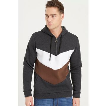 Dewberry 1044 Antrasit Erkek Sweatshirt