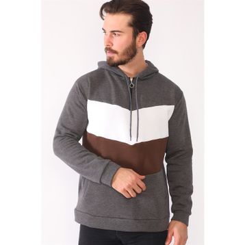 Dewberry 1044 Antrasit Erkek Sweatshirt