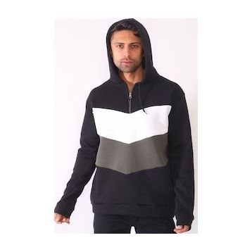 Dewberry 1044 Siyah Erkek Sweatshirt