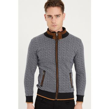 Dewberry 115000101021 Lacivert Erkek Sweatshirt