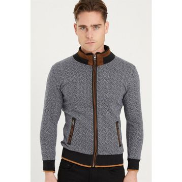 Dewberry 115000101021 Lacivert Erkek Sweatshirt
