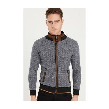 Dewberry 115000101021 Lacivert Erkek Sweatshirt