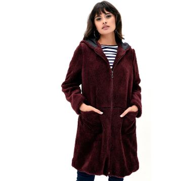 Dewberry 1160001Z6607 Bordo Kadın Kaban