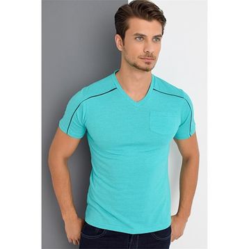 Dewberry 2090001T8540 Yeşil Erkek T-Shirt
