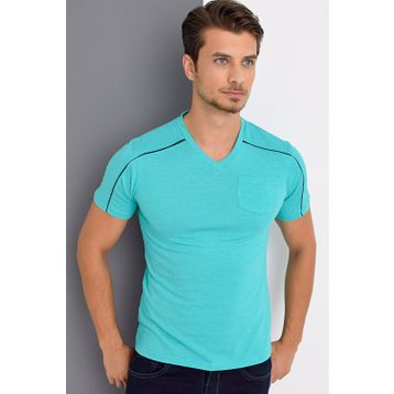 Dewberry 2090001T8540 Yeşil Erkek T-Shirt