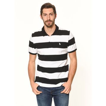 Dewberry 2090001T8544 Siyah Polo Yaka Erkek T-Shirt