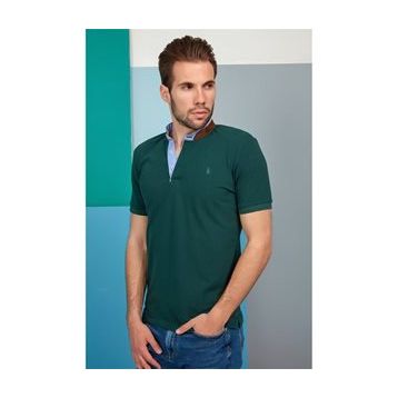 Dewberry 2090001T8564 Haki Erkek T-shirt
