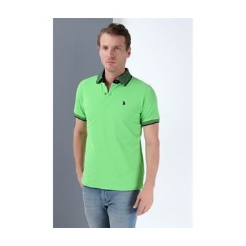 Dewberry 2090001T8566 Yeşil Erkek Gömlek