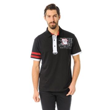 Dewberry 2094YEST8507 Siyah Polo Yaka Erkek T-Shirt