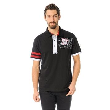 Dewberry 2094YEST8507 Siyah Polo Yaka Erkek T-Shirt