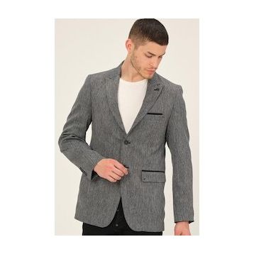 Dewberry C9057 Gri Erkek Ceket