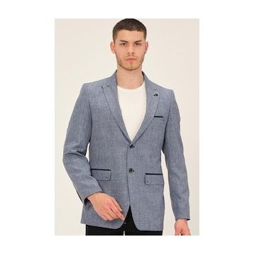 Dewberry C9057 Mavi Erkek Ceket