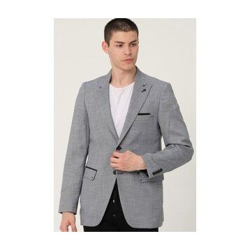 Dewberry C9058 Gri Erkek Ceket