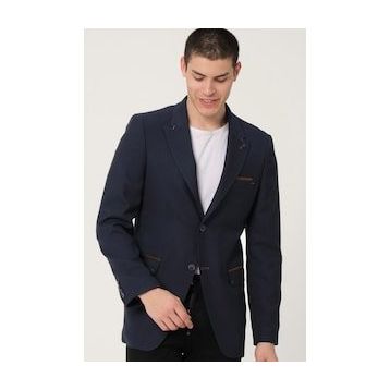 Dewberry C9058 Lacivert Erkek Ceket
