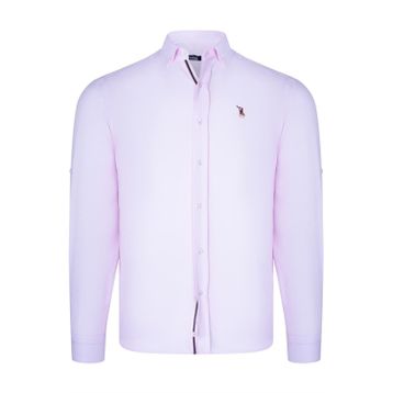 Dewberry G674 Açık Pembe Erkek Gömlek