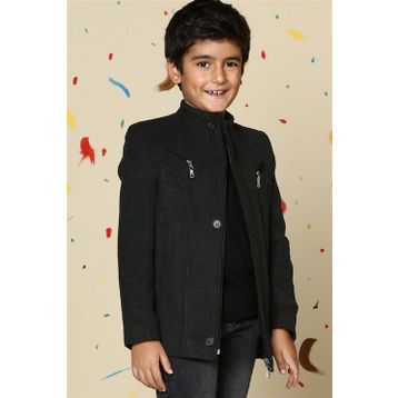 Dewberry K3001 Erkek Çocuk Kaban Antrasit
