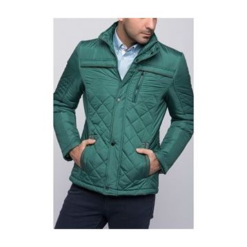 Dewberry M8616 Yeşil Erkek Mont