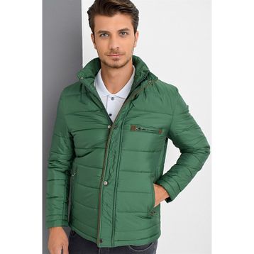 Dewberry M8625 Yeşil Erkek Mont