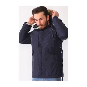 Dewberry M8633 Lacivert Erkek Mont