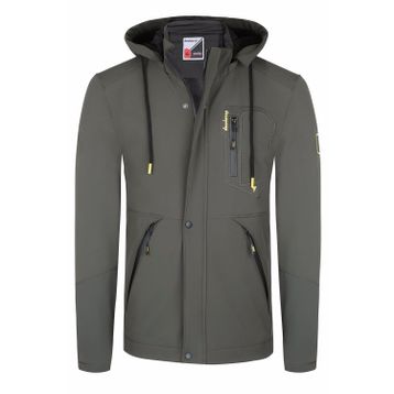 Dewberry M8648 Siyah Erkek Softshell Mont