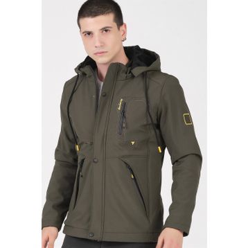 Dewberry M8648 Siyah Erkek Softshell Mont