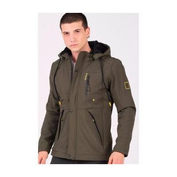 Dewberry M8648 Siyah Erkek Softshell Mont