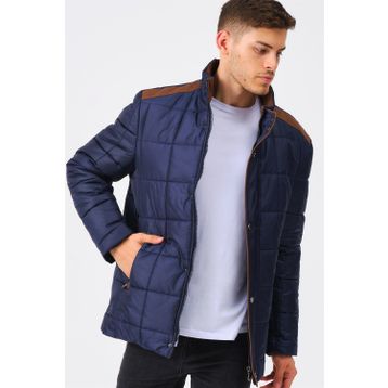 Dewberry M8651 Lacivert Erkek Mont