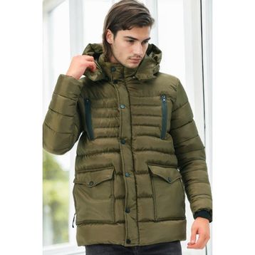 Dewberry M8657 Haki Erkek Mont