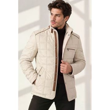 Dewberry M9640 Bej Erkek Mont
