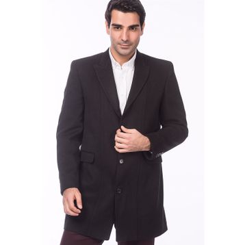 Dewberry PLT4060 Siyah Erkek Palto