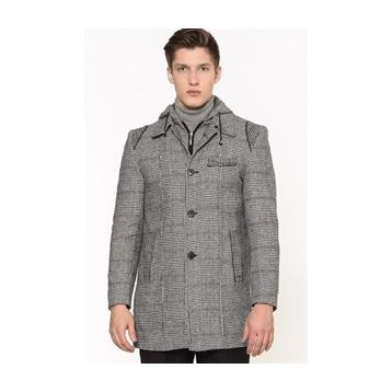 Dewberry PLT8335 Gri Erkek Palto