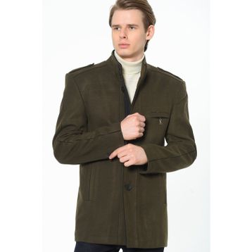 Dewberry Plt8358 Haki Erkek Palto