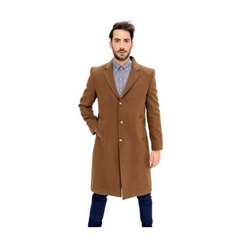 Dewberry PLT8363 Camel Erkek Palto