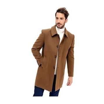 Dewberry Plt8364 Camel Erkek Palto