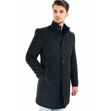 Dewberry PLT8367 Antrasit Erkek Palto