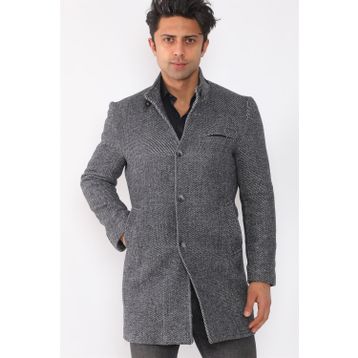 Dewberry PLT8367 Antrasit Erkek Palto