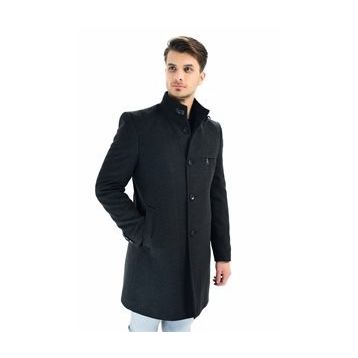 Dewberry PLT8367 Antrasit Erkek Palto