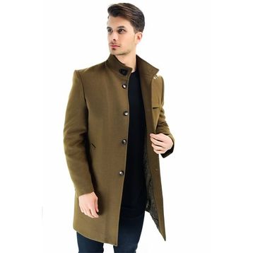 Dewberry PLT8367 Camel Erkek Palto