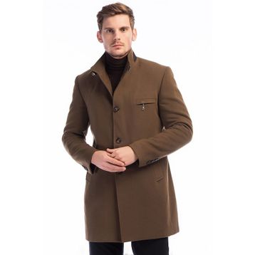 Dewberry PLT8367 Camel Erkek Palto