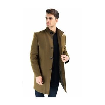 Dewberry PLT8367 Camel Erkek Palto
