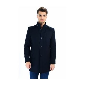 Dewberry PLT8370 Lacivert Erkek Palto