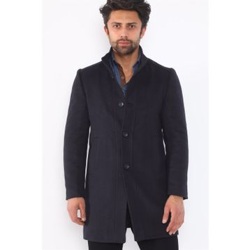 Dewberry PLT8370 Lacivert Erkek Palto