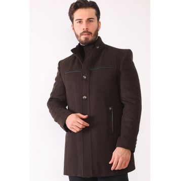 Dewberry Plt8377 Kahve Erkek Palto