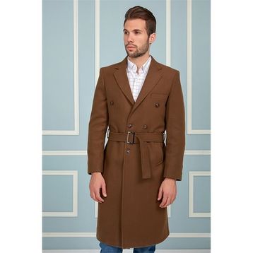 Dewberry PLT8382 Camel Erkek Palto