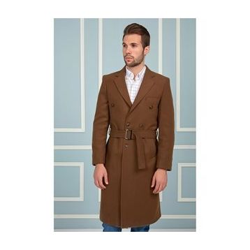 Dewberry PLT8382 Camel Erkek Palto
