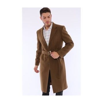 Dewberry PLT8400 Camel Erkek Palto