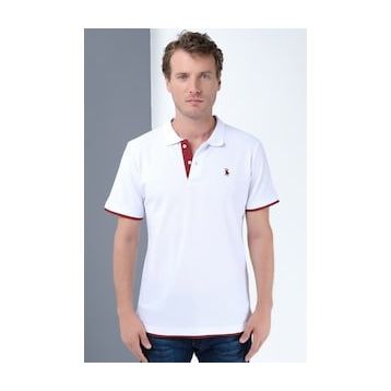 Dewberry T8562 Beyaz Erkek T-shirt