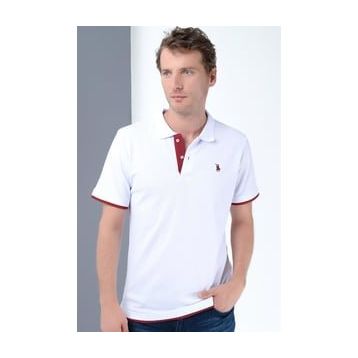 Dewberry T8562 Beyaz Erkek T-shirt