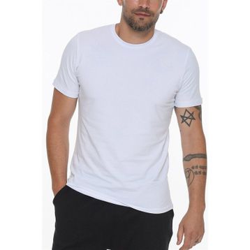 Dewberry T8569 Bisiklet Yaka Beyaz Erkek T-shirt