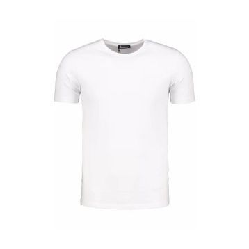 Dewberry T8569 Bisiklet Yaka Beyaz Erkek T-shirt